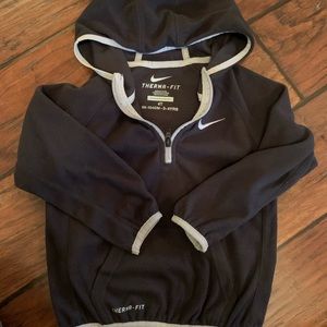 Nike boys 1/4 zip hoodie